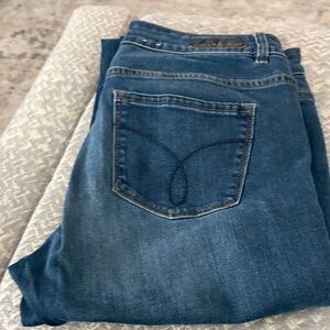 Calvin Klein Deep Blue Women's Jeans